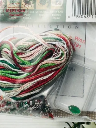 Фото Набір  для вишивання у змішаній техніці Mill Hill Кріс мишка MH18-1306