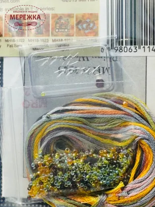 Фото Набір  для вишивання у змішаній техніці Mill Hill Дощова погода MH18-1925