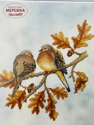 Фото Crossed Wing Collection Схема Mourning Doves 45