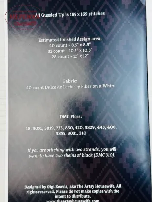 Фото The Artsy Housewife Схема All Gussied Up