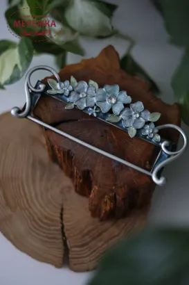 Фото Белпул Шовковиця FLORAL Blue Блакитний, 10см HFB