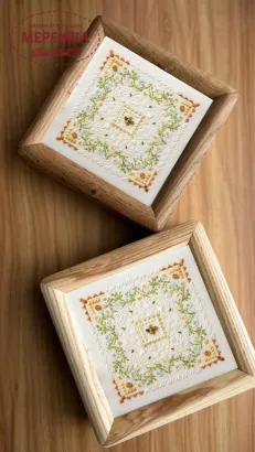 Фото Скринька для рукоділля Homewood дерево, під MillHill 19*19*6см., дуб