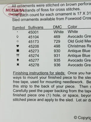 Фото Foxwood Crossings Схема Mixed Bag Quilt Sleds