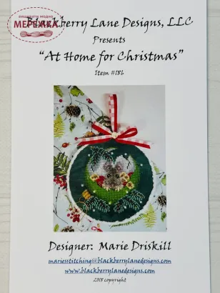 Фото Blackberry Lane Designs Схема At Home For Christmas #186