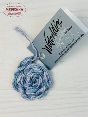 Фото Caron Waterlilies 100% шовк ручного фарбування Blue Ridge Mt CWL333