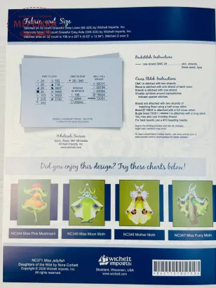 Фото Nora Corbett Схема Miss Jellyfish + пак бісера NC371 сх+пак