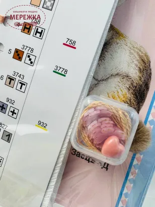 Фото Набір для вишивання хрестиком Ірина Наніашвілі Весняні співи 122