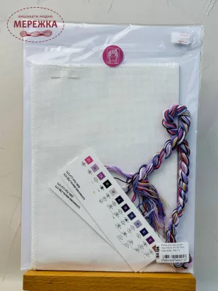 Фото Набір для вишивання хрестиком ЛЕЛЯ Шовкове віяло ЛВ-171