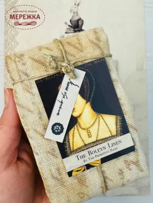 Фото The Primitive Hare Схема The Eagle. Spirits of the Woods+тканина The Boleyn Linen 30 ct