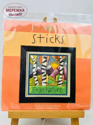 Фото Набір для вишивання у змішаній техніці Mill Hill Насолоджуйся природою ST15-2212