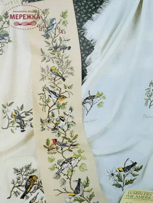 Фото Crossed Wing Collection Схема Wood Warblers 1 31