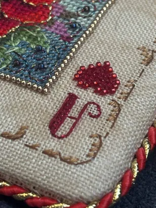 Фото NeedleArt Схема "Туз. Черва"+пак