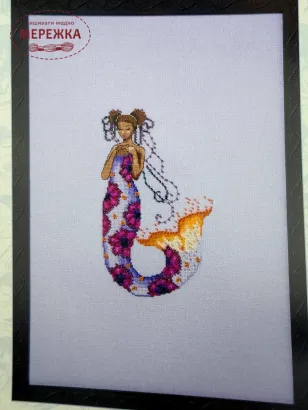 Фото Nora Corbett Схема Saint Kitts Mermaid + пак бісера NC373 сх+пак