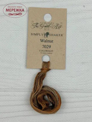 Фото Муліне ручного фарбування The Gentle Art Simply Shaker Walnut 7029