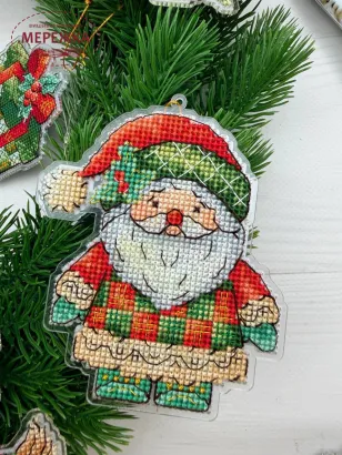 Фото Набір для вишивання хрестиком Such.a.stitch на акриловій основі "Santa"