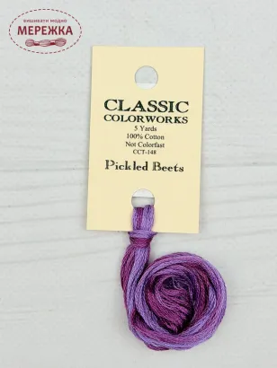 Фото Муліне ручного фарбування Classic Colorworks Pickled Beets CCT-148