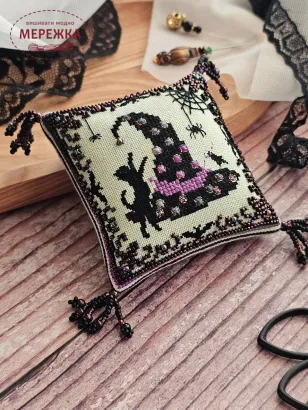 Фото Юлія Craft Схема + пак матеріалів Відьмин капелюх