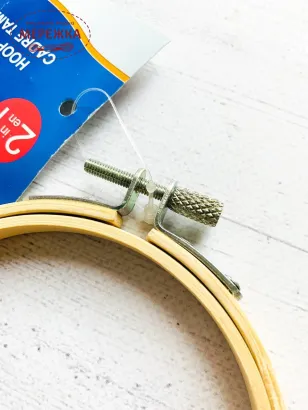 Фото п'яльця ДМС діаметр 10 см.