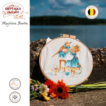 Фото Набір для вишивання хрестиком Lanarte Dressing Up with Vera PN-0000087