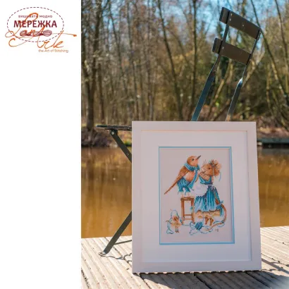 Фото Набір для вишивання хрестиком Lanarte Dressing Up with Vera PN-0000087