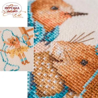 Фото Набір для вишивання хрестиком Lanarte Dressing Up with Vera PN-0000087