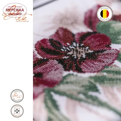 Фото Набір для вишивання хрестиком Lanarte Helleboris PN-0021206