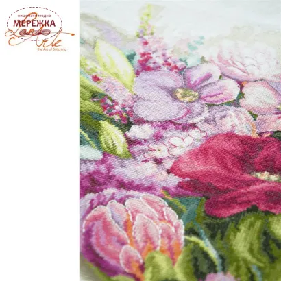 Фото Набір для вишивання хрестиком Lanarte Home and garden PN-0205167
