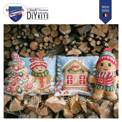 Фото Набір для вишивання хрестиком Vervaco Gingerbread house PN-0214117