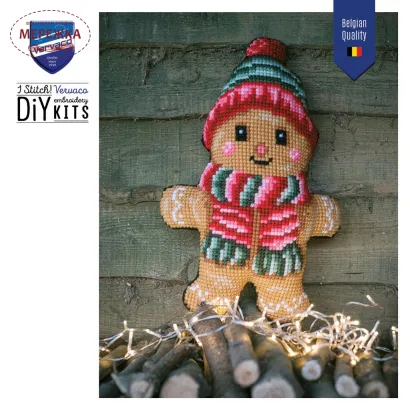 Фото Набір для вишивання хрестиком Vervaco Gingerbread 36*49 см. PN-0214528