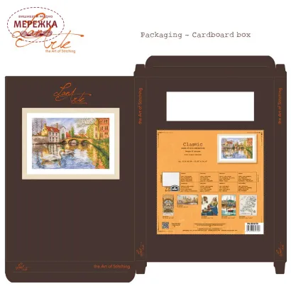 Фото Набір для вишивання хрестиком Lanarte Classic PN-0216170