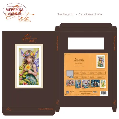 Фото Набір для вишивання хрестиком Lanarte Fantasy PN-0221123