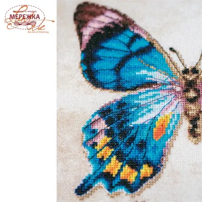Фото Набір для вишивання хрестиком Lanarte Papilio Laglaizei PN-0222193