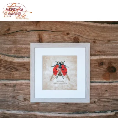Фото Набір для вишивання хрестиком Lanarte Coccinella septempunctata PN-0222198