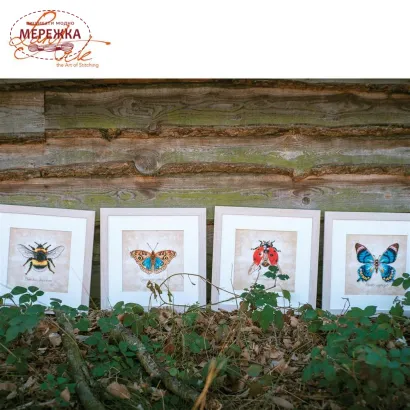 Фото Набір для вишивання хрестиком Lanarte Coccinella septempunctata PN-0222198