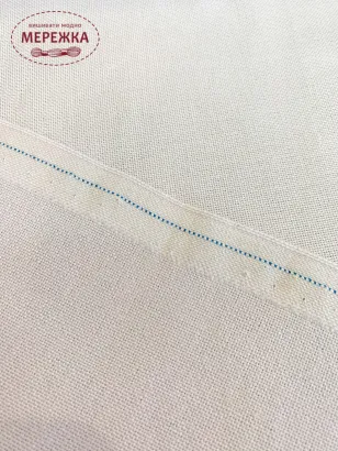 Фото полотно домоткане біле гребінне