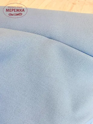 Фото Домоткане полотно Онікс, колір голубий