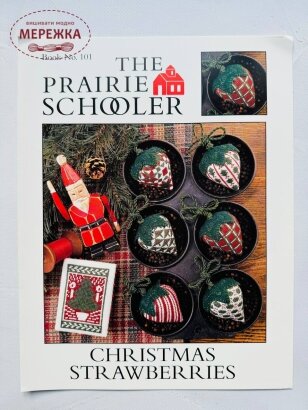 Фото The Prairie Schooler Схема Christmas Strawberries book #101