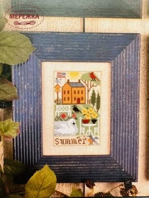 Фото The Prairie Schooler схема Country Seasons book #123