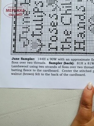 Фото The Prairie Schooler схема June book #161