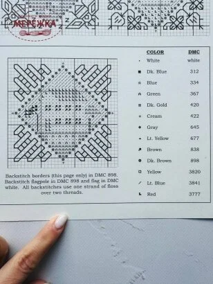 Фото The Prairie Schooler схема для вишивання Sunny Days book #171