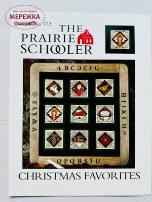 Фото The Prairie Schooler схема Christmas Favorites book #172