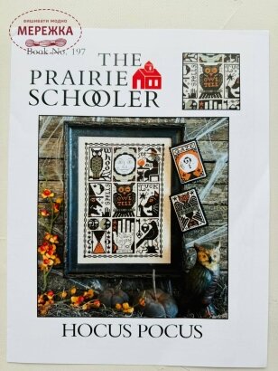 Фото The Prairie Schooler схема для вишивання Hocus Pocus book #197