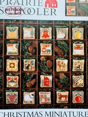 Фото The Prairie Schooler схема Christmas Miniatures book #29