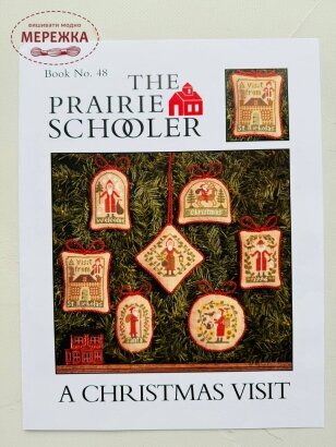 Фото The Prairie Schooler схема A Christmas Visit book #48