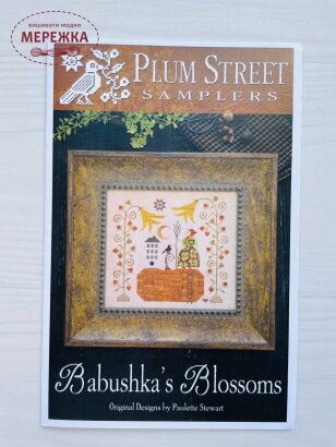 Фото Plum Street Samplers Схема Babushka's Blossoms PL76