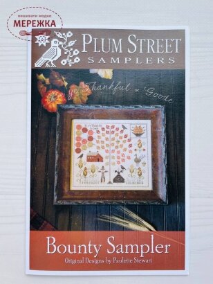 Фото Plum Street Samplers Схема Bounty Sampler PL62