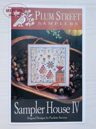 Фото Plum Street Samplers Схема Sampler House 4 PL109