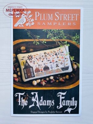 Фото Plum Street Samplers Схема The Adams Family PL80