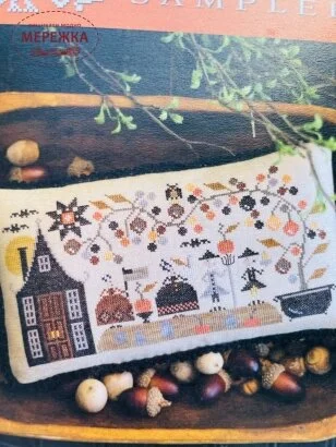 Фото Plum Street Samplers Схема The Adams Family PL80