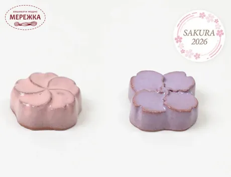 Фото Голківниця Cohana Awaji Kawara Needle Rest – Sakura / Purple 45-417